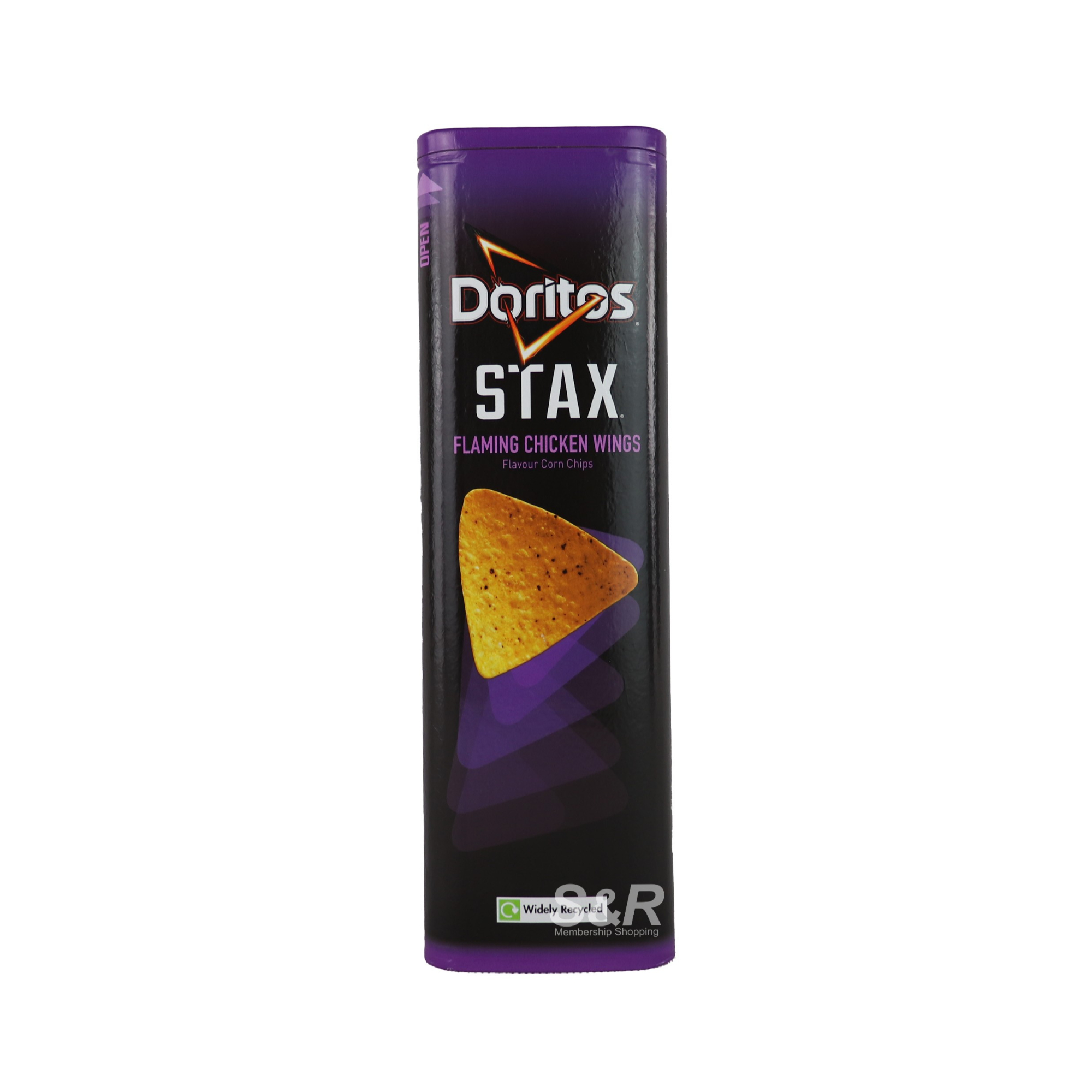 Doritos Stax Flaming Chicken Wings Corn Chips 170g